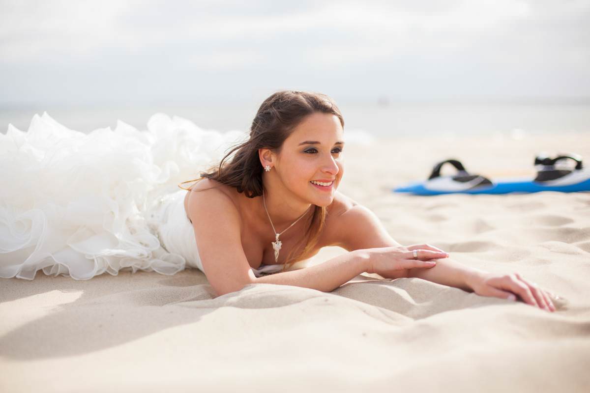 After Wedding Shoot am Strand